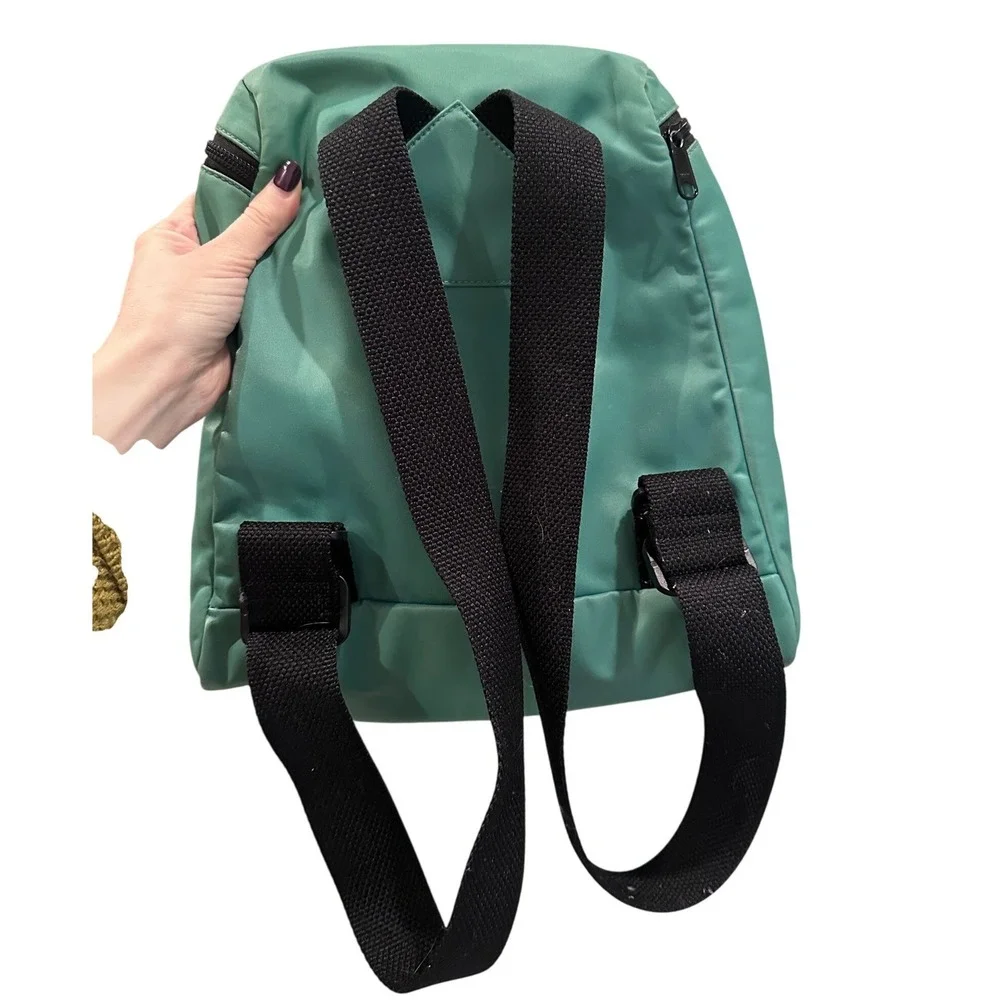 Kate Spade Grass Green Small Nylon‎ Backpack Purse